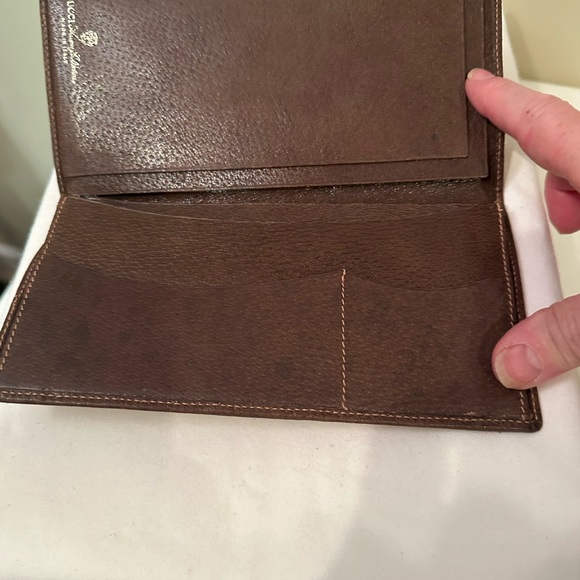 GUCCI vintage EUC Sherry Line bifold wallet. This wallet is about 25 years old - Picture 4 of 8